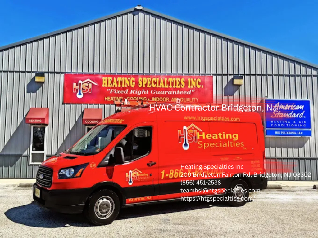 HVAC contractor servicing air conditioning unit in Bridgeton, NJ | Heating Specialties Inc